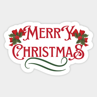 Merry Christmas Sticker